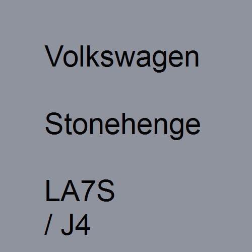 Volkswagen, Stonehenge, LA7S / J4.